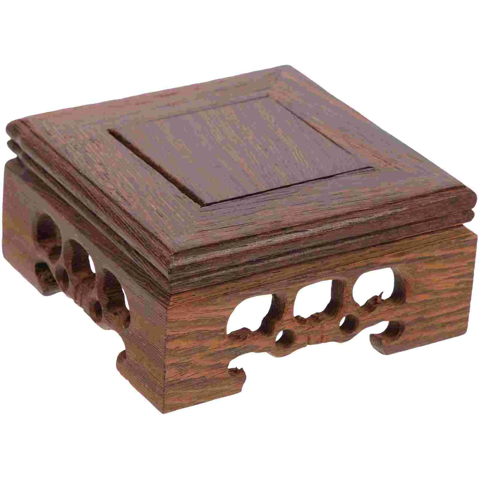 

Figurine Display Base Wooden Base Wood Display Base