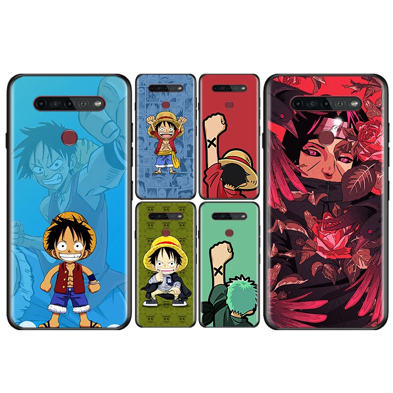 

Cartoon One Piece Anime Phone Case For LG Q60 V60 V50S V50 V40 V30 K92 K71 K61 K51S K41S K50S K22 G8 G8X G8S ThinQ 5G