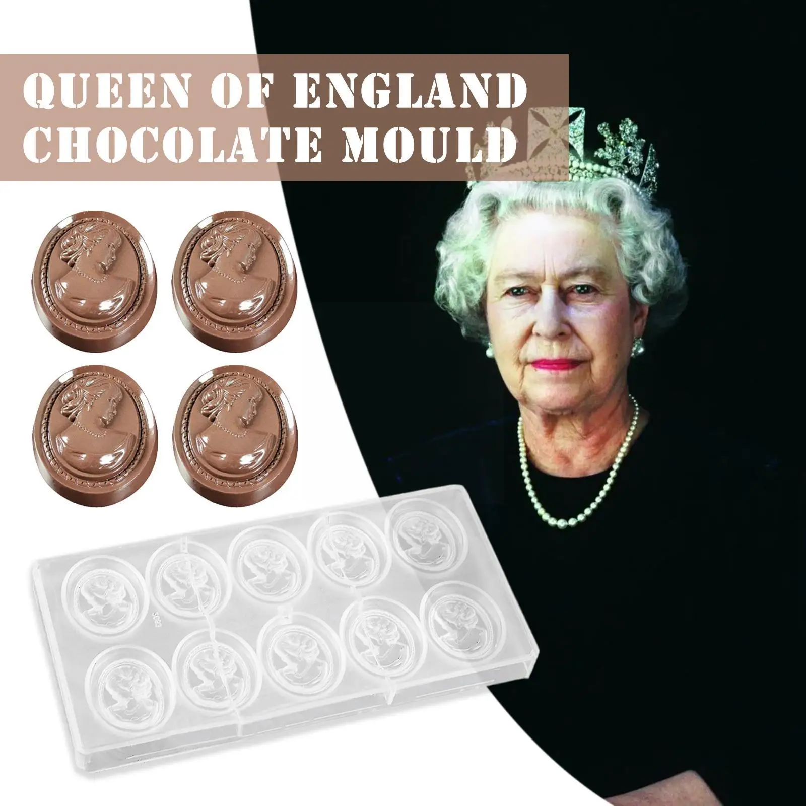

Queen Of Silicone Mould Chocolate Fondant Jelly Cube Ice Mold G6g9