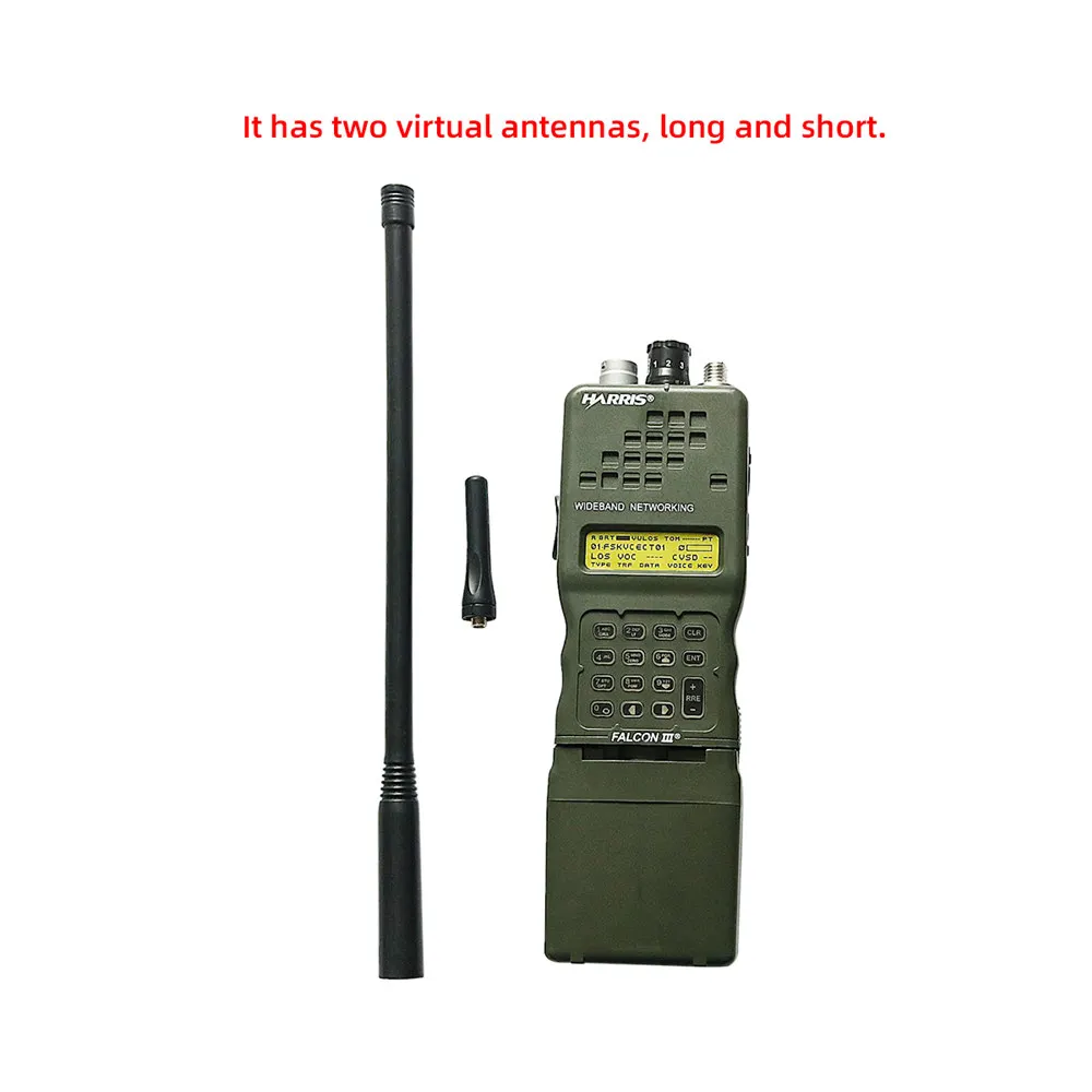 Tactical walkie-talkie PRC 152 military radio virtual model for Baofeng radio walkie-talkie model non-function virtual box