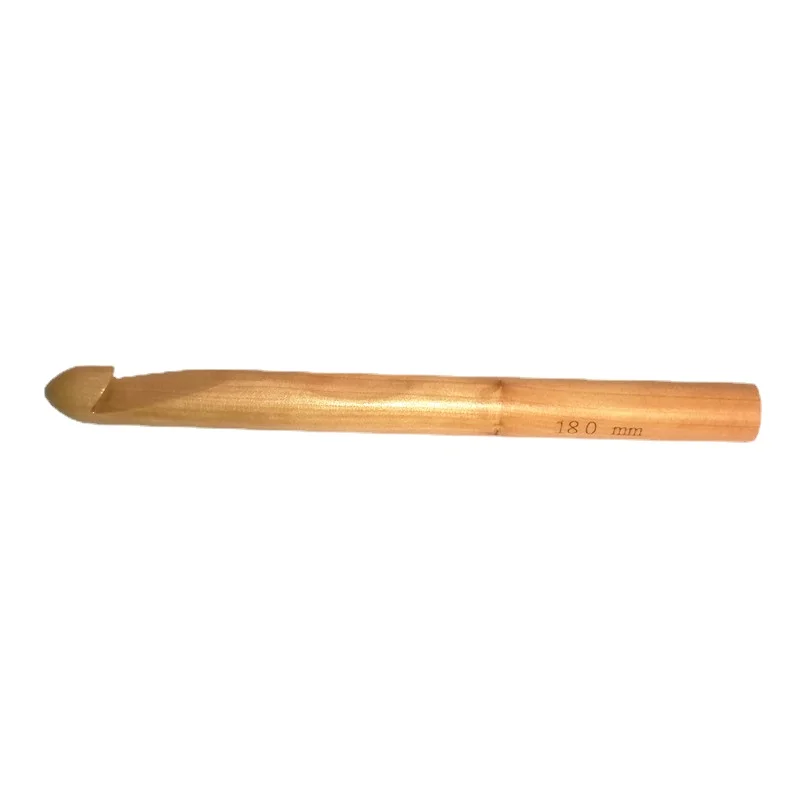 

15mm solid wood crochet hooks crochet Wood Knitting Needles Pins for Thick Yarn DIY Crafts Sewing Knitting weaving