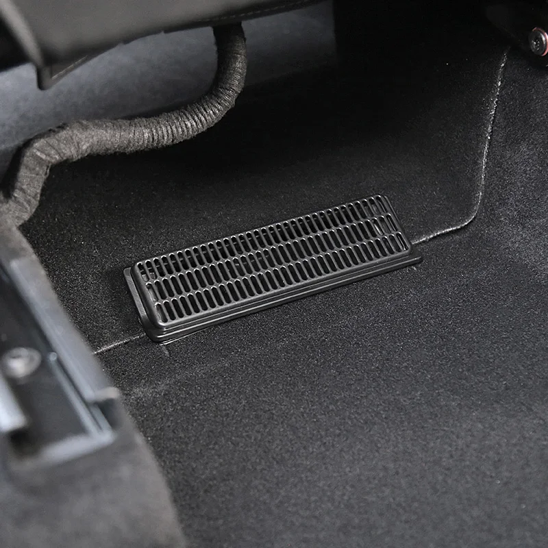 

Чехол для автомобильного воздуховыпускного отверстия Tesla Model 3 Y 2020 2021, чехол для защиты от пыли под сиденьем и вентиляцией, 1 пара, аксессуары ...