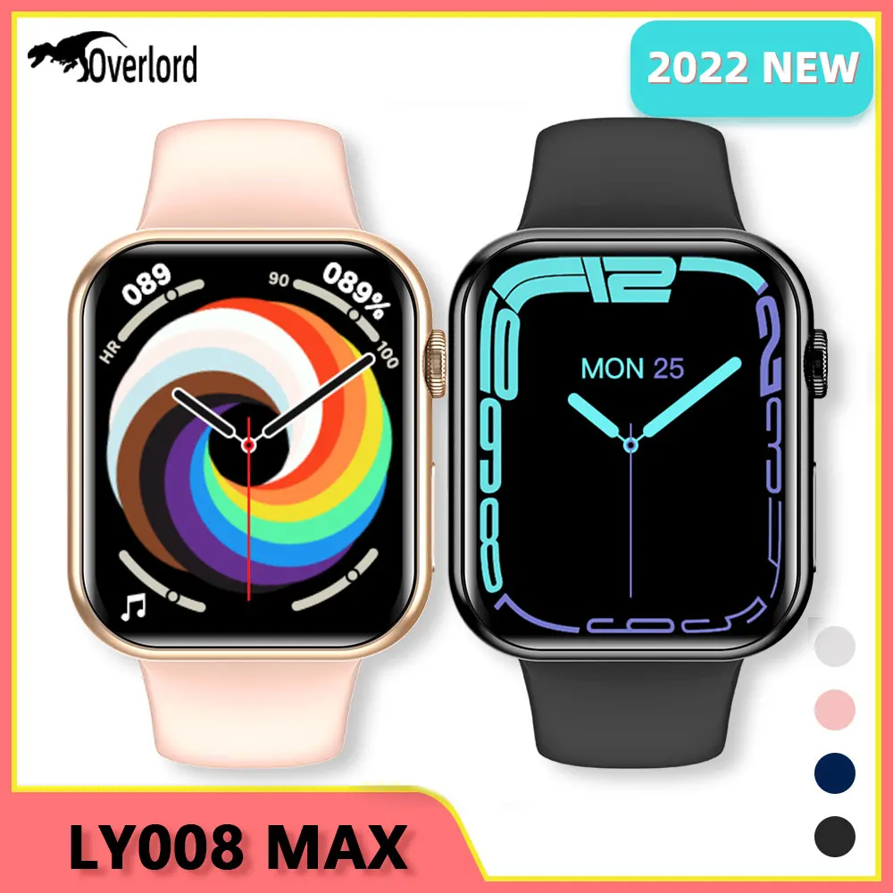 

Новинка 2022, умные часы LY008 Max с большим экраном 1,9 дюйма для мужчин и женщин, спортивные Смарт-часы с ЭКГ, пульсометром, часы для Xiaomi
