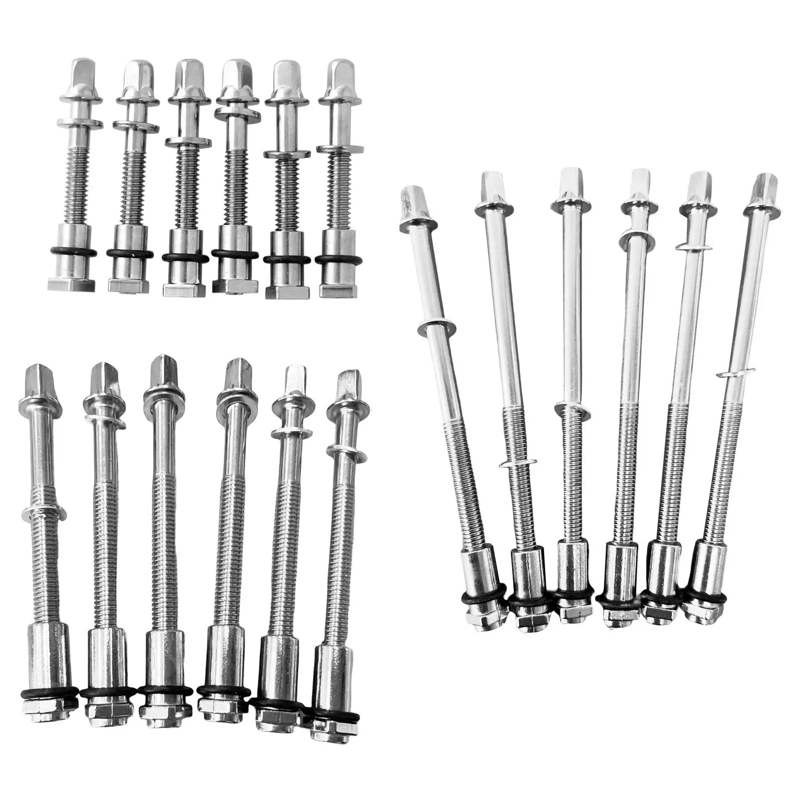 

6 Pcs Drum Tension Rods Hardware Drum Screws Kit1 Drum Screw Set Durable with
