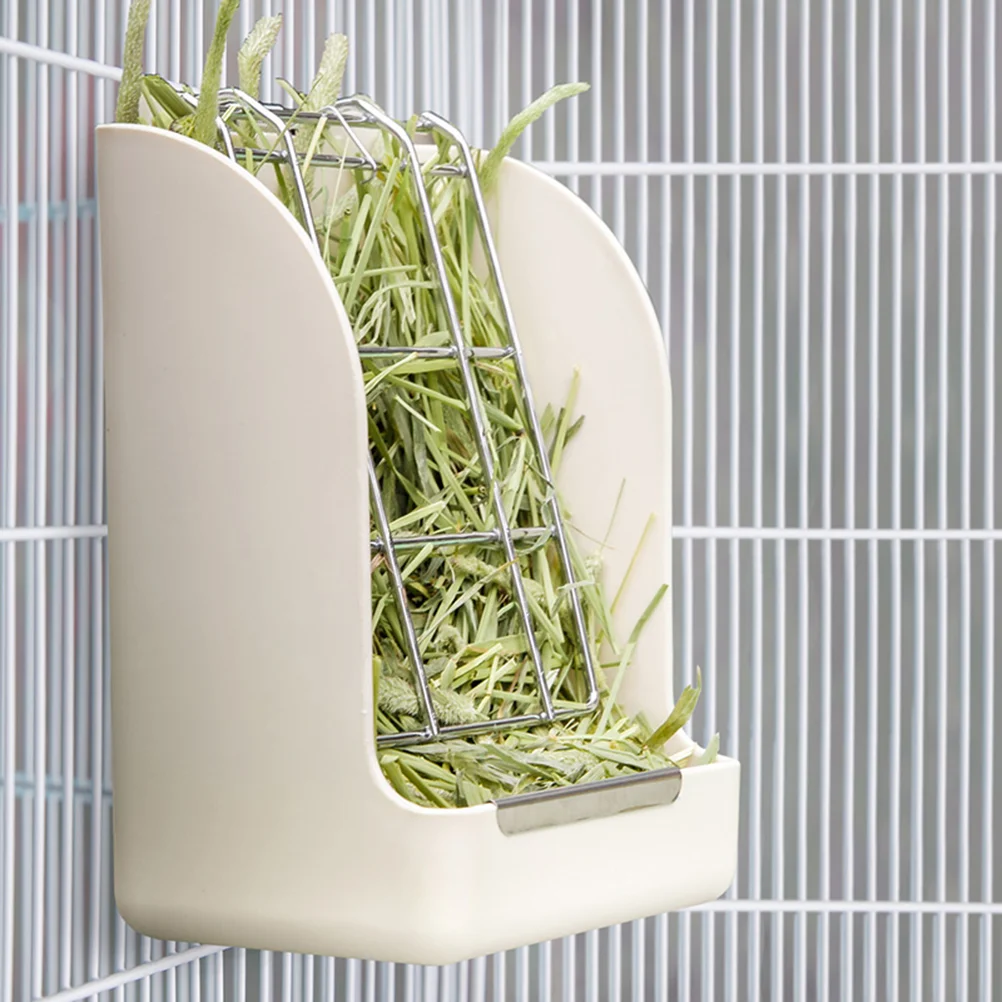 

Feeder Hay Bowls Rabbitrack Petdispensermanger Animal Bunnywasted Chinchillas Feeding Rabbits Holder Box Hideoutguinea Litter
