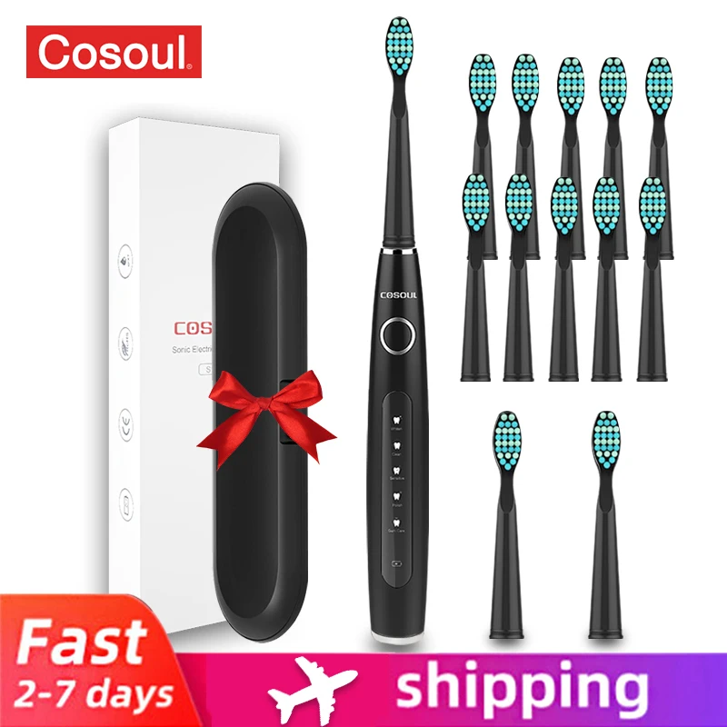 Электрическая зубная щетка 5 режимов перезаряжаемая водонепроницаемая - купить