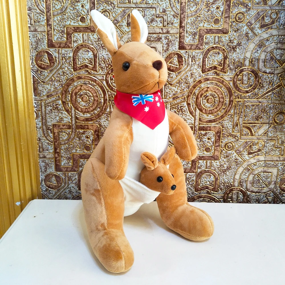 

Simulated Brown Bangaroo Stuffed Children Plush Toy Birthday Gift