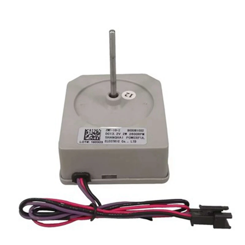 DC Motor Fan For Meiling Duble-Door Refrigerator ZWF-10-2 B03081032 DC13.2V 2W