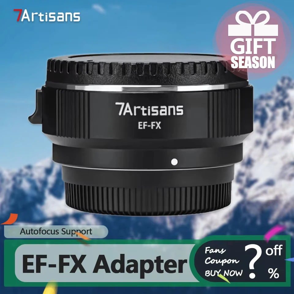 Адаптер для объектива с автофокусом 7artisans камеры Canon EF