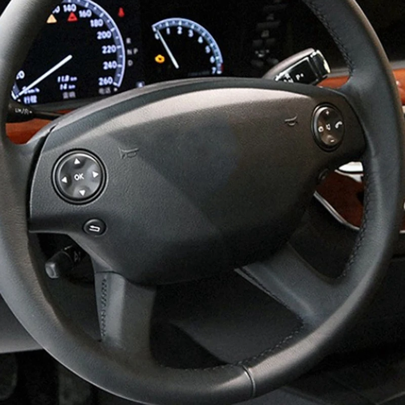 8X многофункциональная кнопка на руле для Mercedes Benz S-Class W221 2006-2009 CL W216 2007-2013 черные