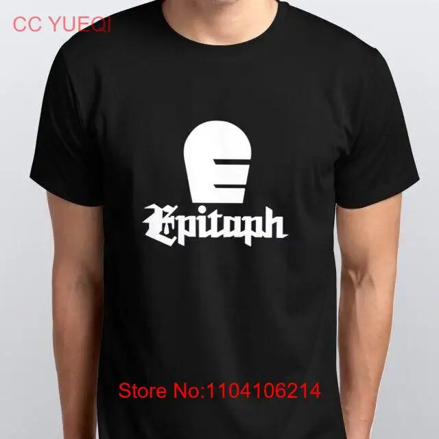 EPITAPH RECORDS T-SHIRT All sizes S M L XL XXL colours Black White