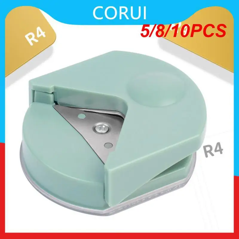 

5/8/10PCS Mini Round Film Business Card Chamferer Plastic Rounded Corner Punch Corner Rounder Paper Punch Portable New
