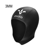 3mm neoprene diving hat unisex professional non slip swimming cap scuba wetsuit head cover for snorkeling beach bathing helmet