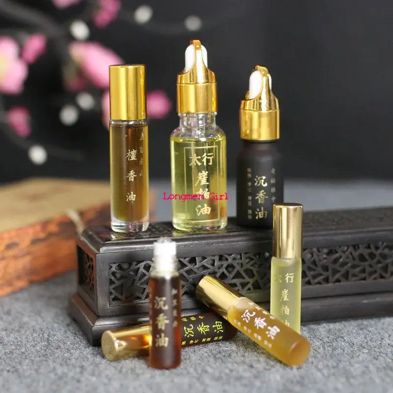 

Natural Cambodian Oud Oil Sandalwood Essential Oil For Skin Care Meditation Decompression Deep Sleep Homemade Perfume Incense