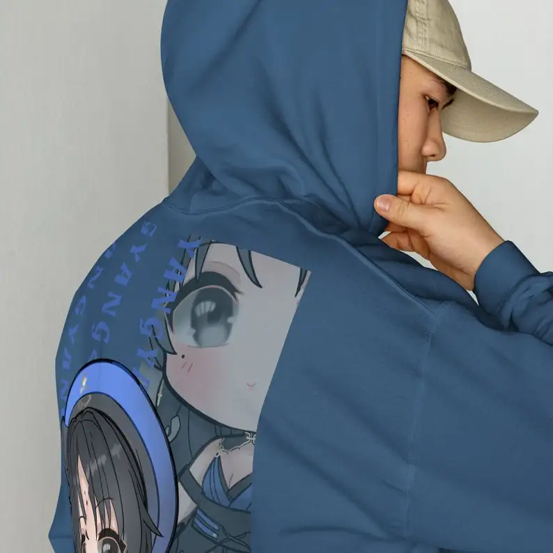 Толстовка унисекс Yangyang Wuthering Waves Fanart