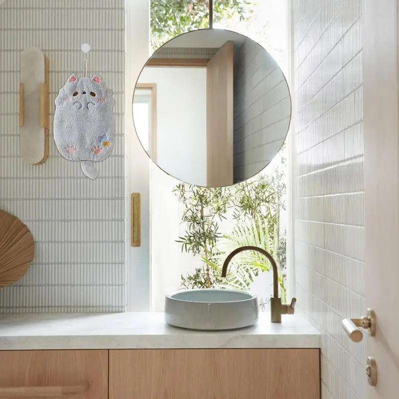 Милые подвесные полотенца для рук с изображением собаки енота детские героями