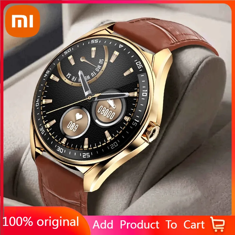 

Xiaomi Smart Watch Men Bluetooth Call Waterproof Music Sports Smartwatch Male Multi-Dial Switching Heart Rate Fitness Tracker