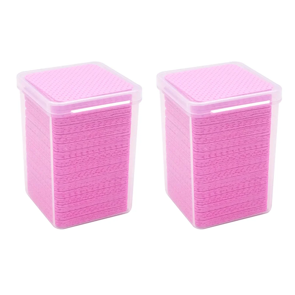 

Nail Pads Lint Free Remover Polish Cleaning Disposable Wipes Wipe Glue Cleansing Pad Travel Varnish