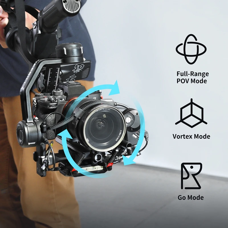 ZHIYUN Weebill 2 комбинированный стабилизатор для камеры с подвесом Nikon Sony Canon Fujifilm BMPCC 6K
