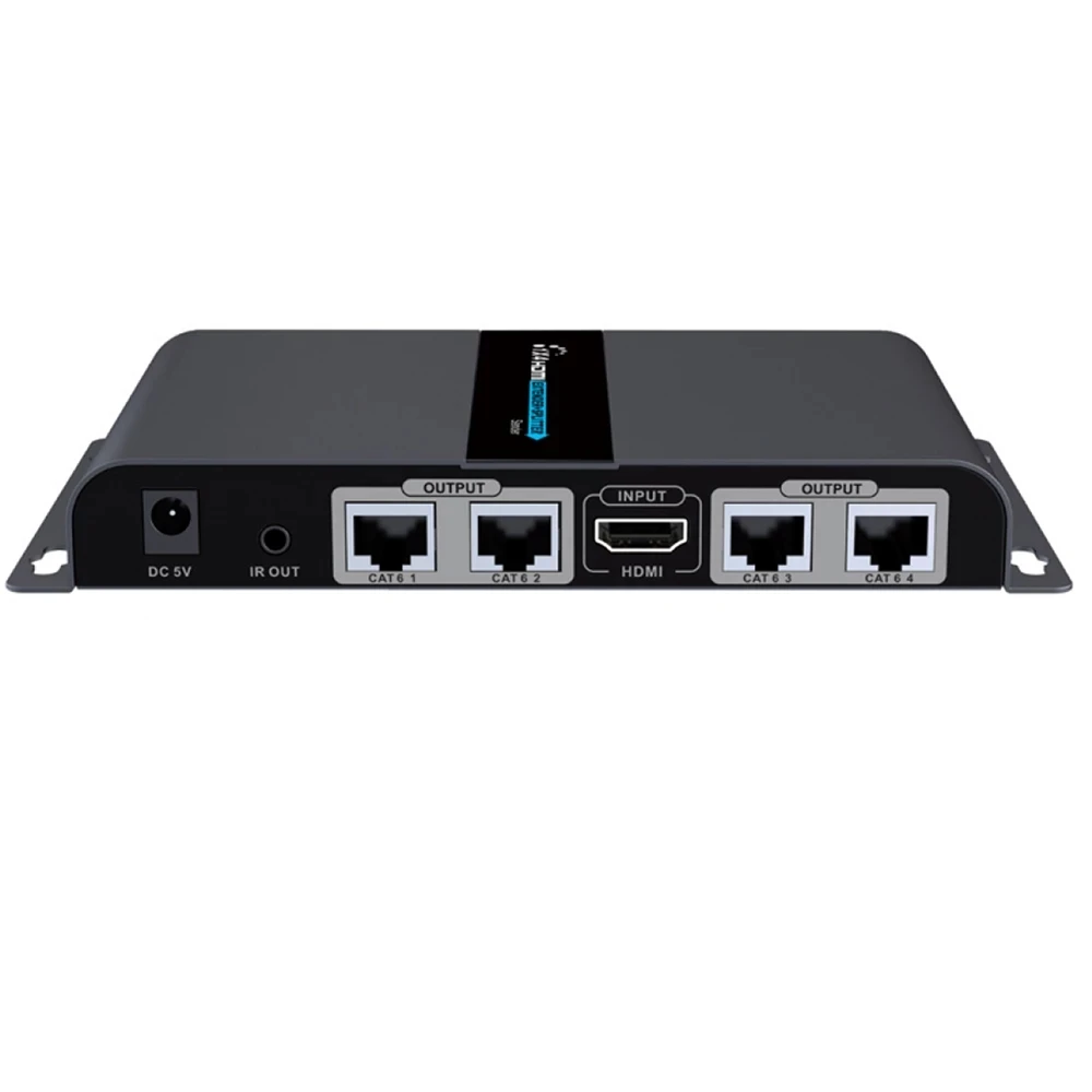 1080P 4K HDMI POE Extender Splitter 1 передатчик 4 приемника LKV714Pro-V2.0 до 40 м через RJ45 CAT6A/7 Поддержка