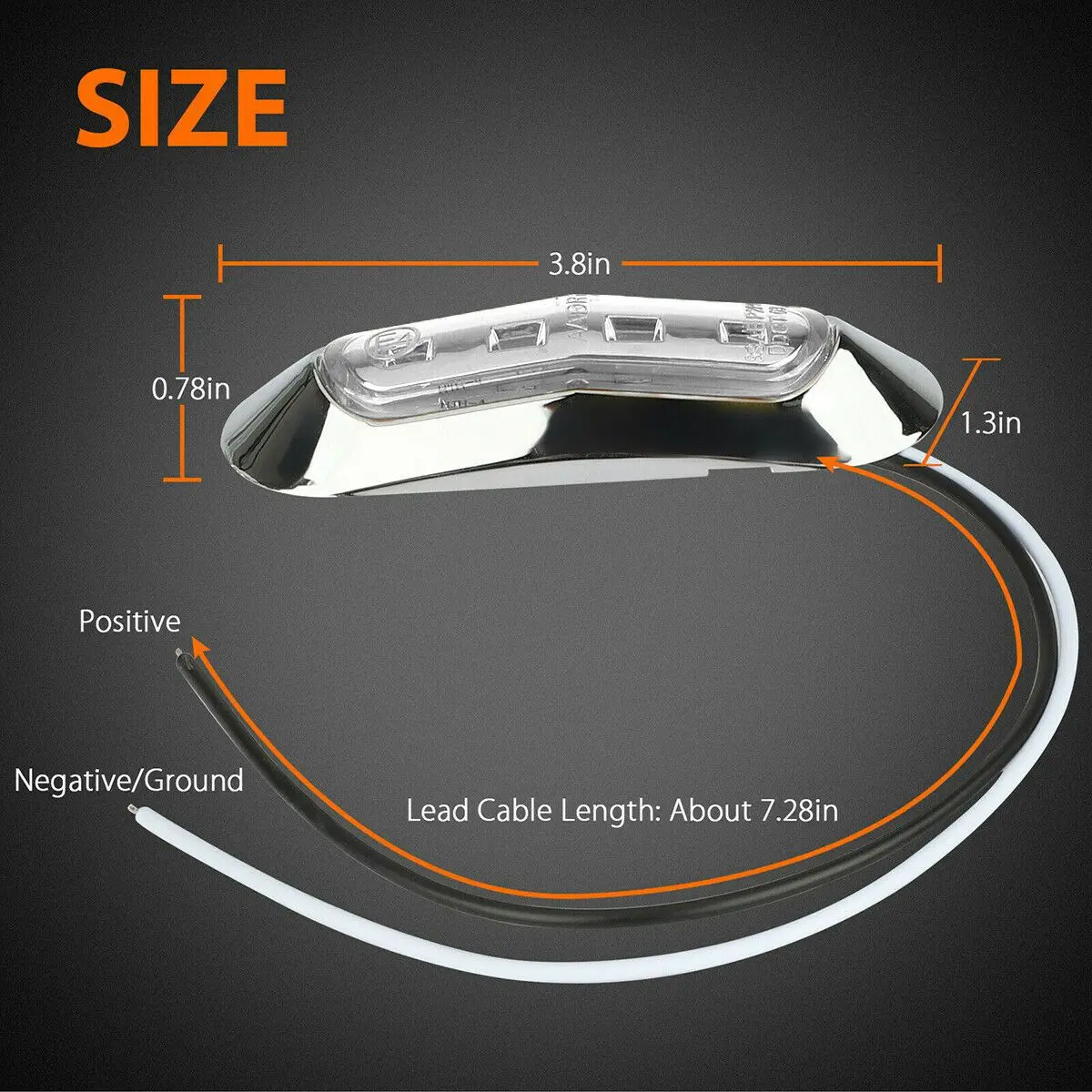 10 шт. в-30 в 4 светодиода