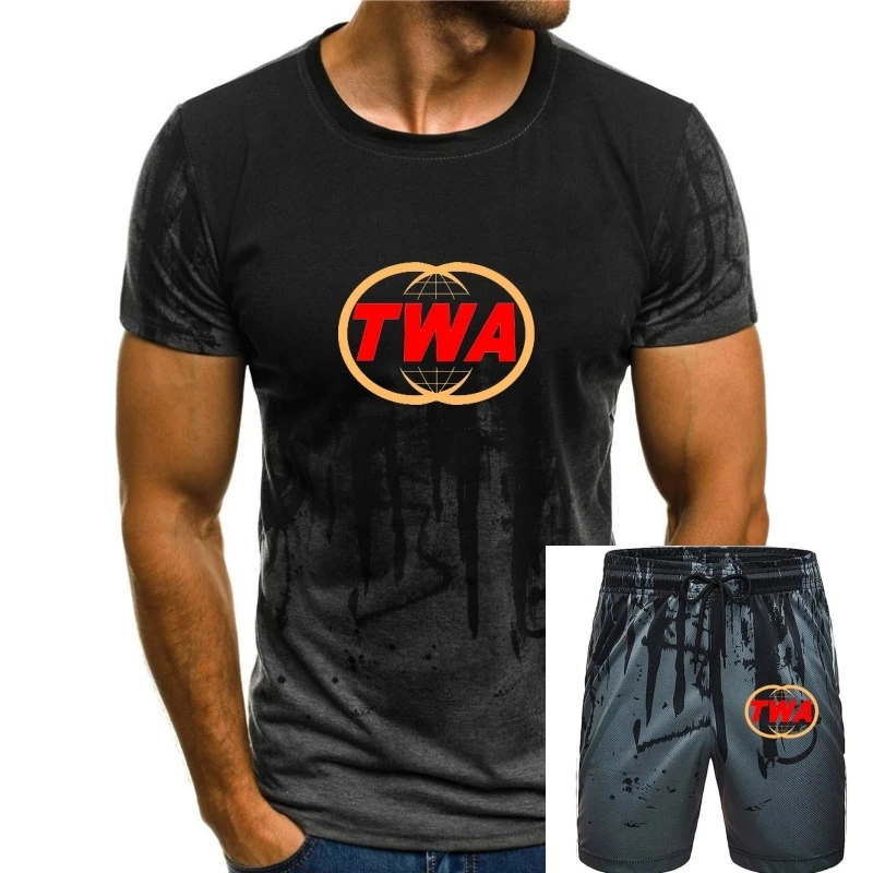 

TWA Trans World Airlines retro logo t-shirt. Great simple design that really stands out. Ideal for that airline lover