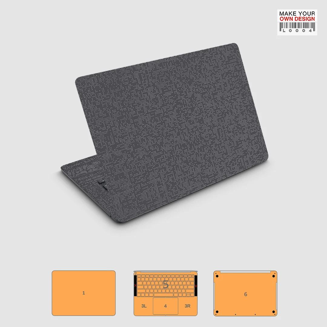 Фото 3M020 красочная наклейка на кожу для Macbook Pro 15,4 2016 2017 2018 2019, полная потертая наклейка, защитная пленка для экрана №3