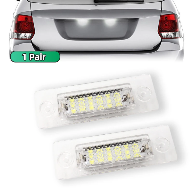 VW Touran Golf Caddy MK5 T5 Passat SKODA Светодиодные Фонари Номерного Знака 12 В