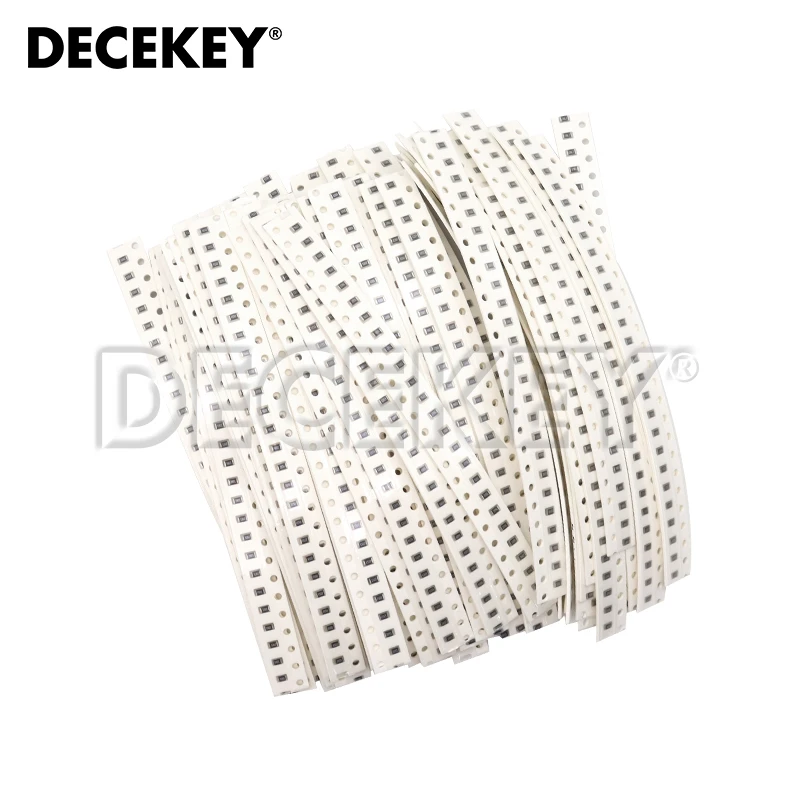 720 шт. 5% 0603 0805 1206 Набор резисторов для микросхем SMD 1 Ом-10 м 36 значенийX20 = образцов