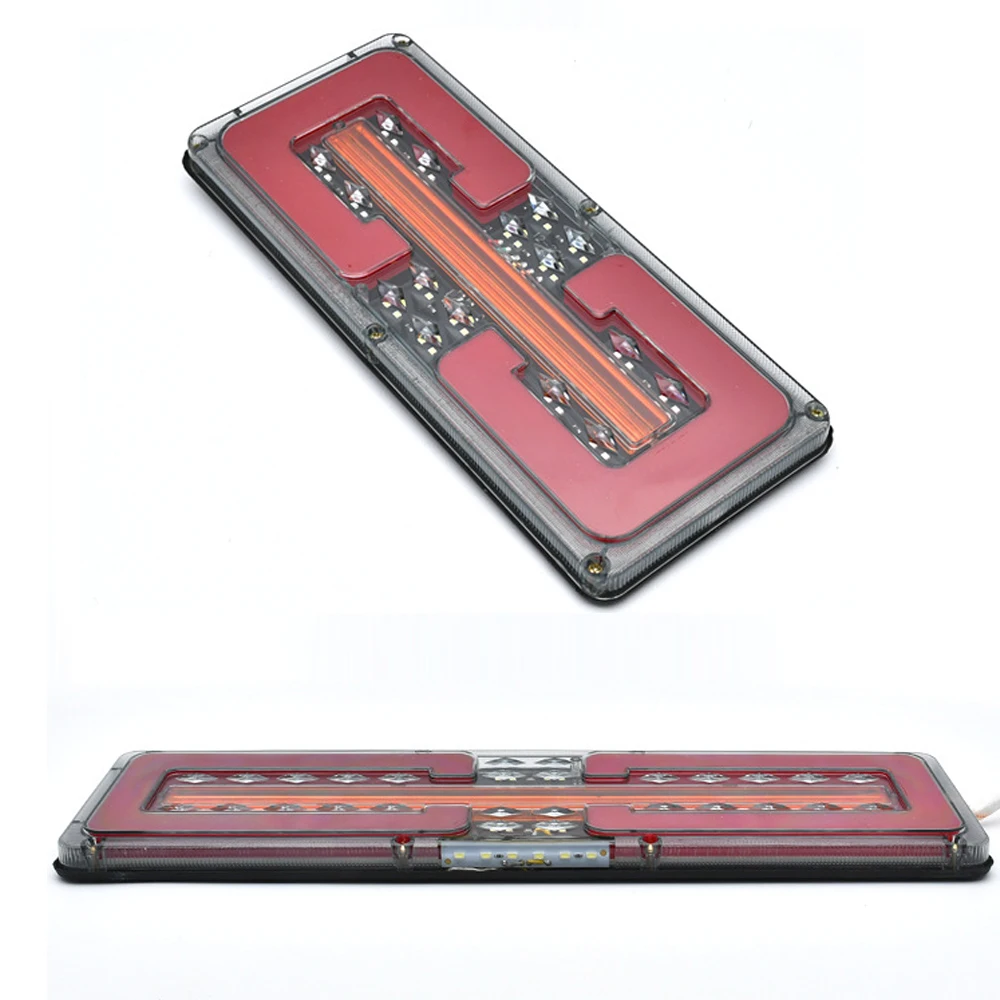 Светодиодный задний фонарь для грузовика 2 шт. 12/24 в