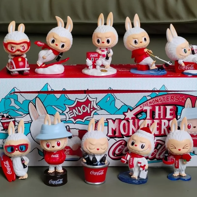 Подлинная Labubu×Cocacola The Monsters Mystery Box милая кукла модное игровое украшение фанаты