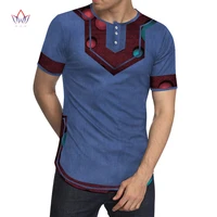 men patchwork short sleeve top tees african clothes bazin riche african design clothing casual mens jacquard top shirts wyn768