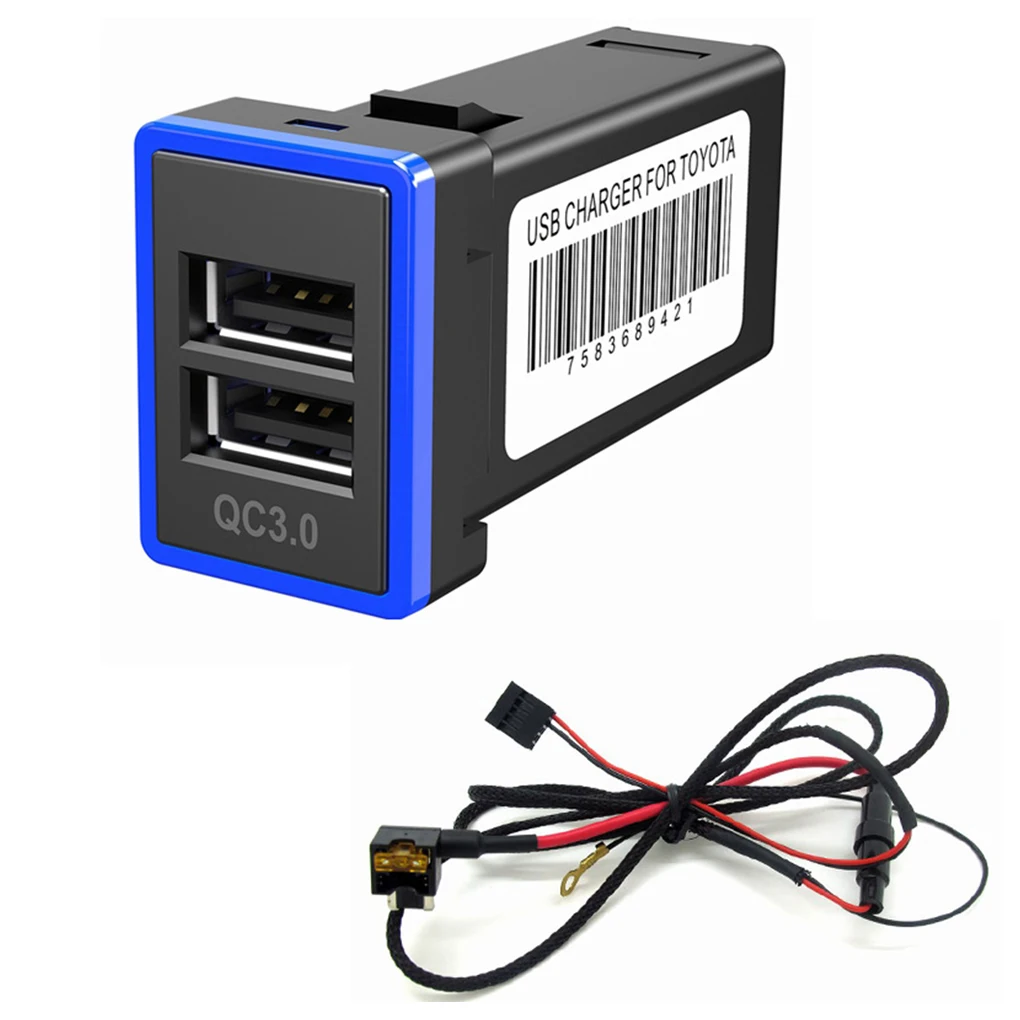 

Автомобильное зарядное устройство с двумя USB-портами