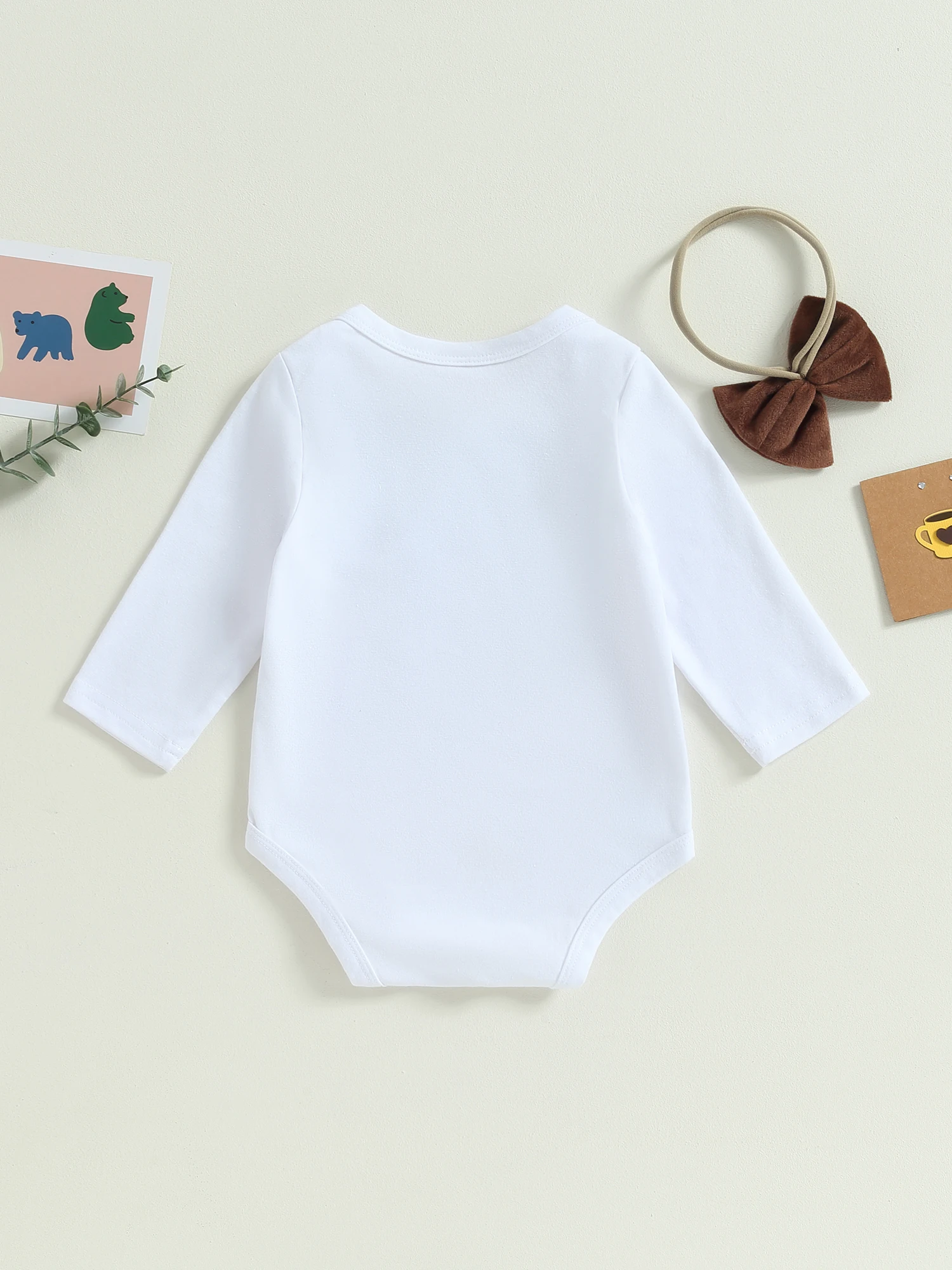 

Baby Girl Floral Print Rompers with Ruffle Sleeve and Matching Headband - Adorable Newborn Outfit for Summer