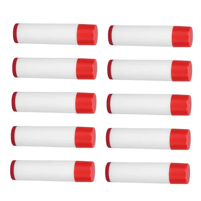 

DIY Lip Balm Tube Sturdy Plastic Empty Lip Balm Tube for Homemade Cosmetic