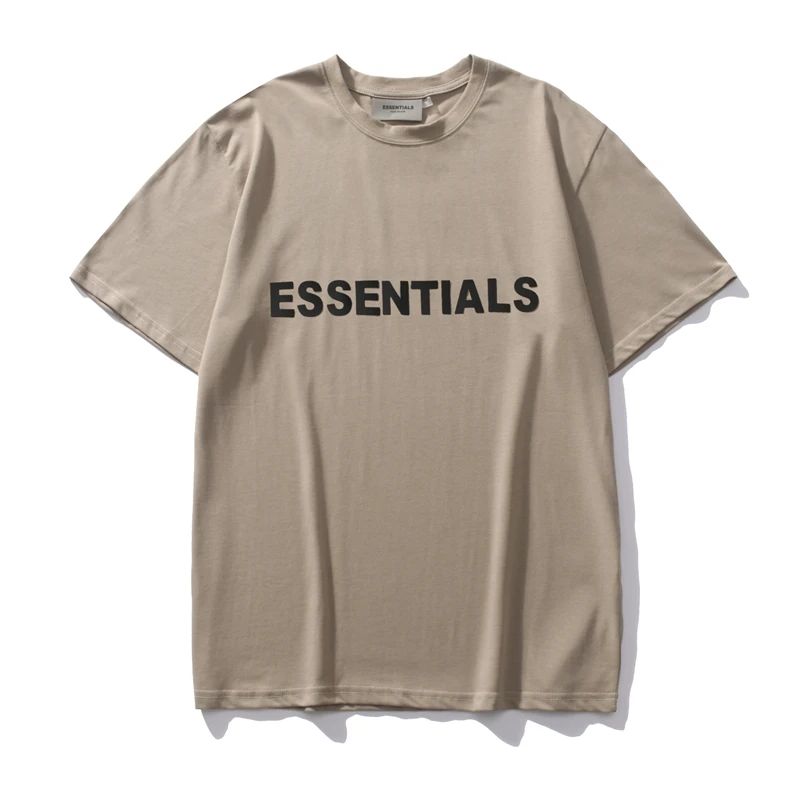 

Essentials Fashion Tide Summer T-shirt Loose ovement Tees Hip hop Men's and Women's 100% cotton Oversized short sleeve T-Shirts