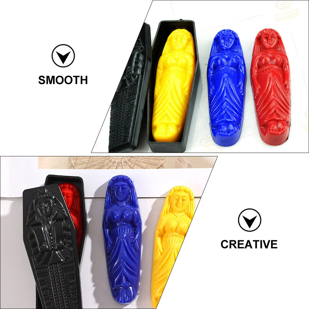 Поддельный похоронный гроб Хэллоуин Мумия Реквизит Сцена Макет Декор Вечеринка