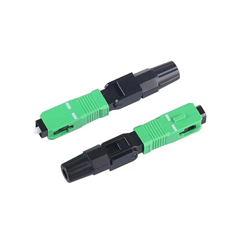 FTTH Quick Connector SC Single-Mode Fiber Optic SC- APC SC-UPC  Fiber Optic Fast Connecto Telecommunication Level