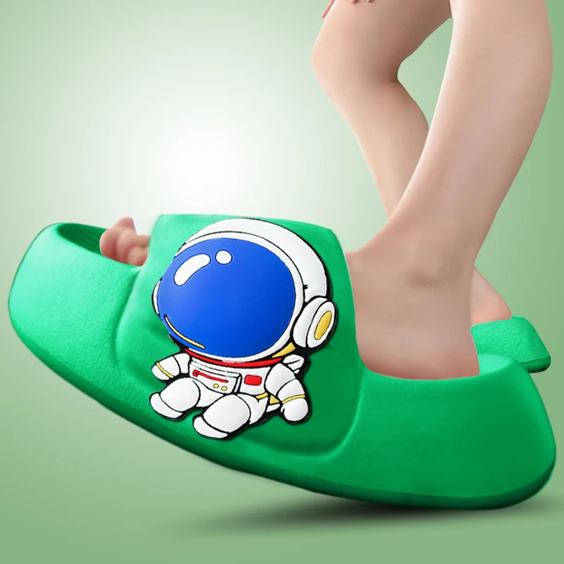 Astronaut women slippers Summer House Slippers for Women Cute Cartoon Indoor Slides Soft Platform Slippers Home Slides shoes
