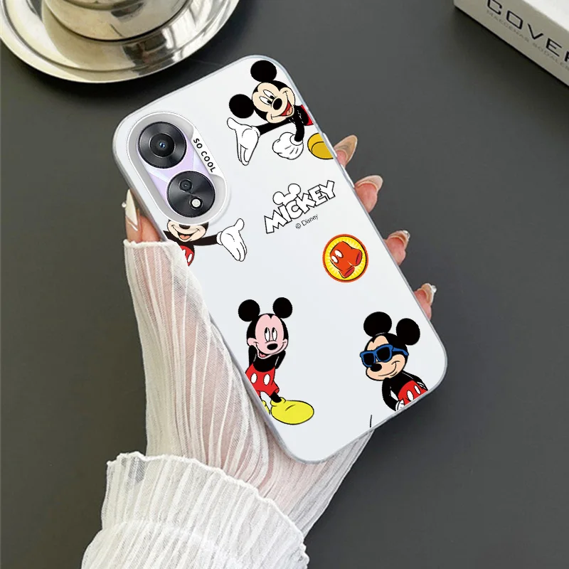 Микки Маус диснеевские Симпатичные для OPPO A 31 37 38 55 57 58 74 76 78 94 98 Reno 6 7 8 Z T Pro
