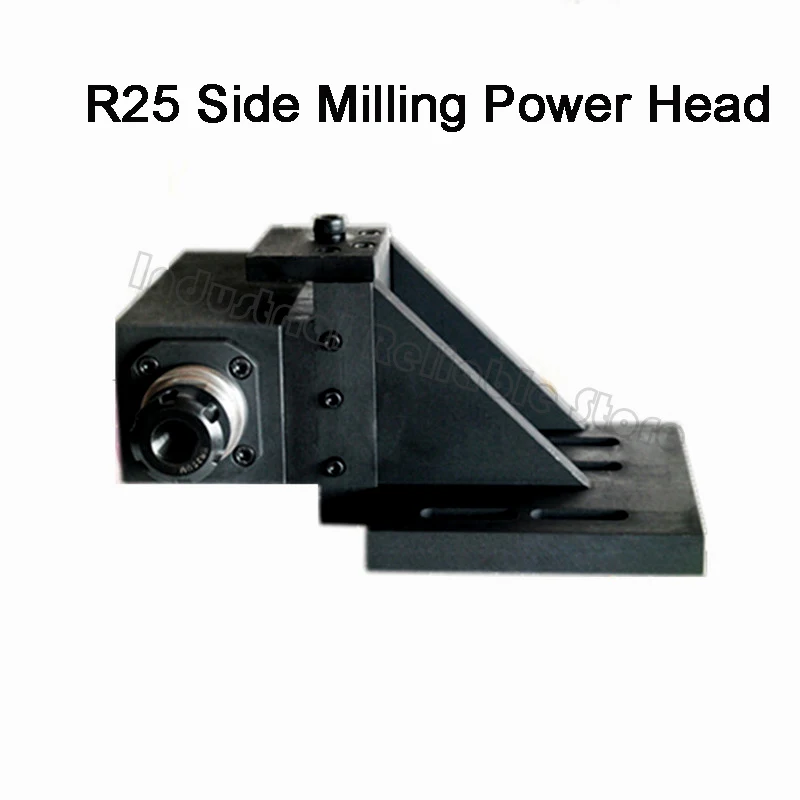 

ER25 Side Milling Power Head Servo Motor Composite CNC Lathe Drilling and Tapping Spindle Power Head Factory Direct Sales