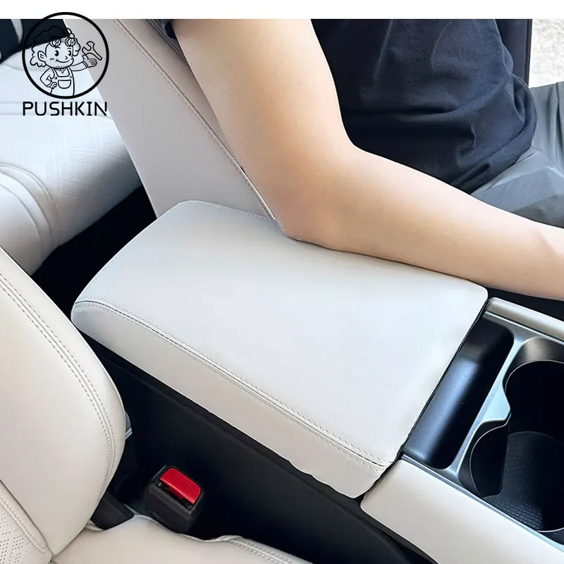 Для BYD Yuan Pro UP EV 2024 2025 автомобильный Стайлинг подлокотник кожаный чехол