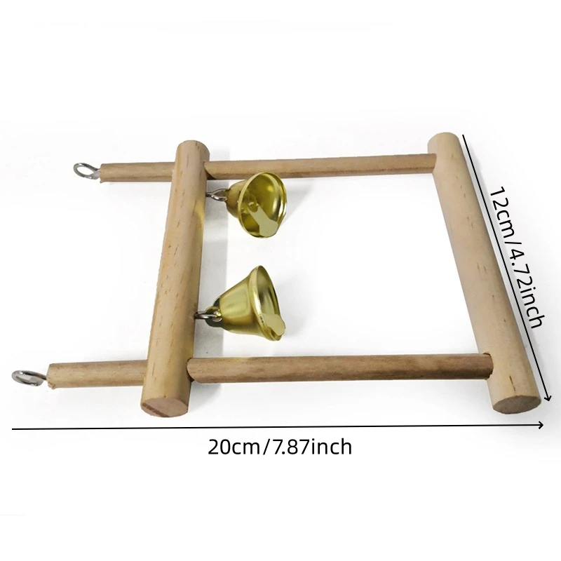 8 шт. набор комбинированных игрушек для попугаев и птиц деревянные изделия