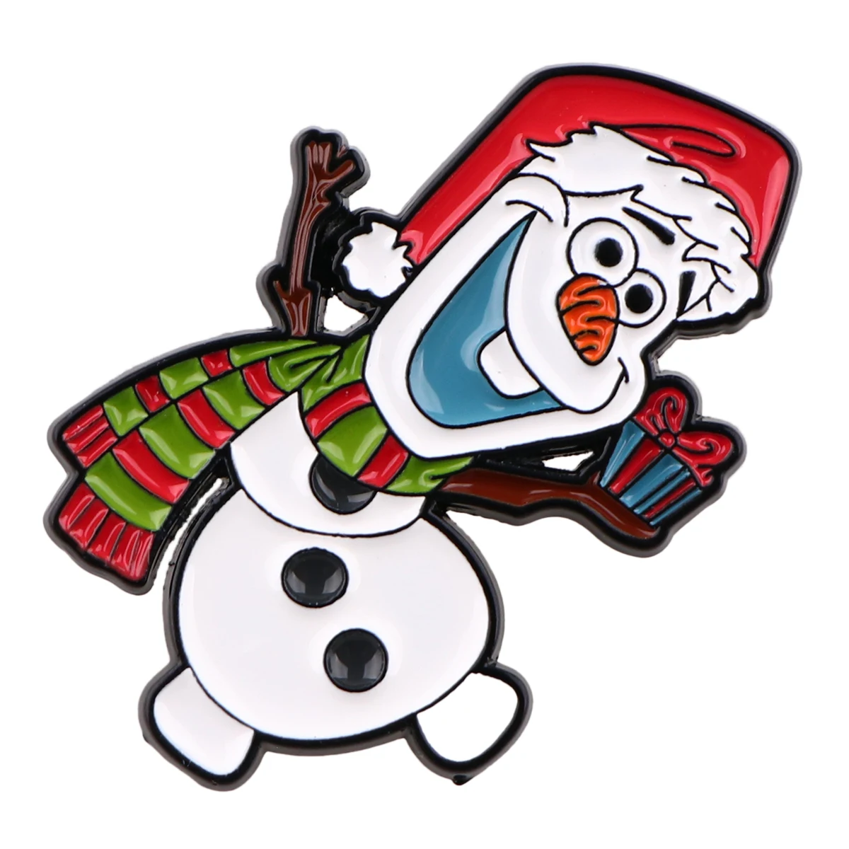 

Enamel Pin Christmas Snowman Brooch Lapel Pins Backpack Brooches Brooches for Clothing Badges Fashion Jewelry Accessories