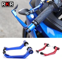 motorcycle accessories 22mm handlebar cnc aluminum hand guards for suzuki dl250 gw250 gsx250r bar end grips protector