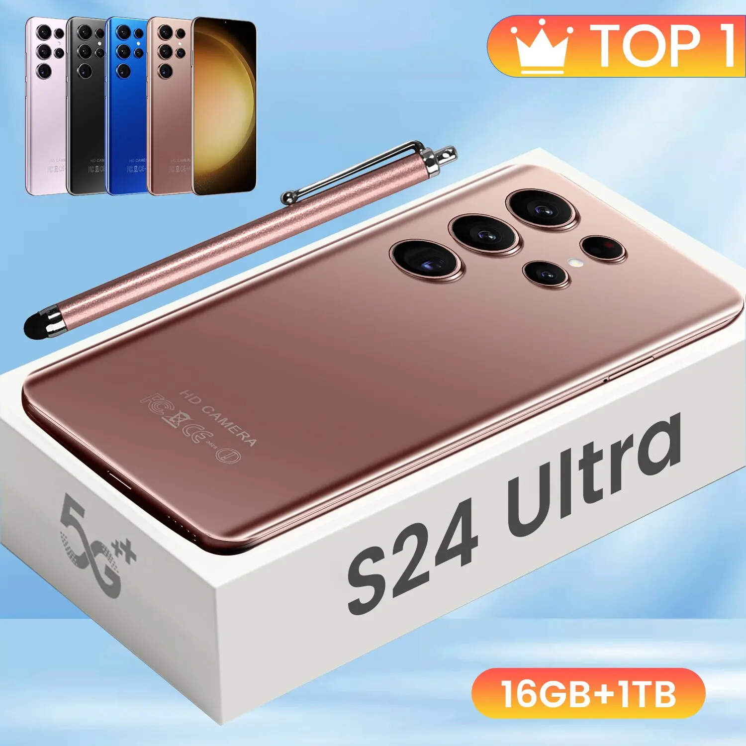 

S24 Ultra new smartphone android phone 7.3inch hd screen cell phone pro telefone 6800mAh 16+1TB Camera 5g mobile phones unlock