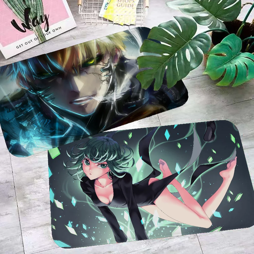 ONE P-PUNCH M-MAN Коврик для ванной комнаты Противоскользящий впитывающий воду Длинная