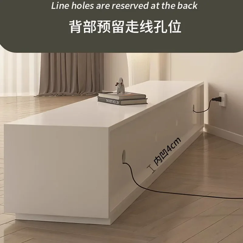 Напольная стойка для телевизора гостиной современный фермерский полный шкаф