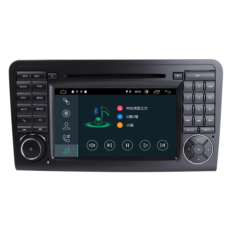 Автомагнитола 2 Din DSP Android 9.0 2G 32G Автомобильный DVD GPS для Mercedes Benz ML GL W164 ML350 ML500 GL320