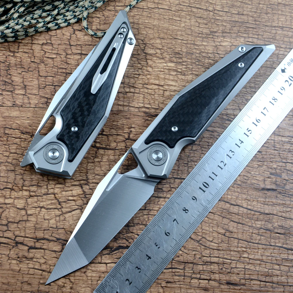 

Рукоятка с керамическим шарикоподшипником TWOSUN D2, ручка TC4, инструмент для повседневного использования, охотничьи уличные ножи TS377